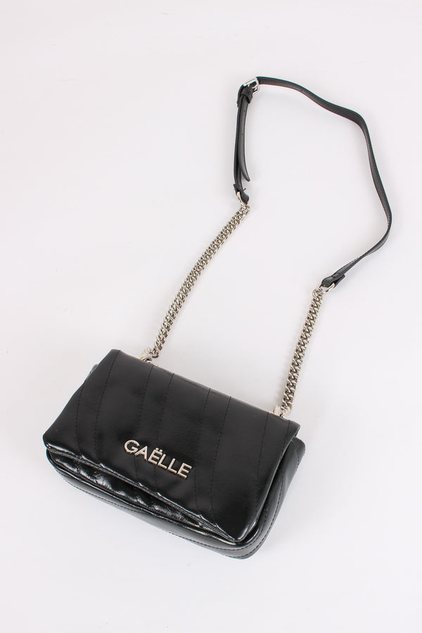 Tracolla Matelasse Vintage Nero-2