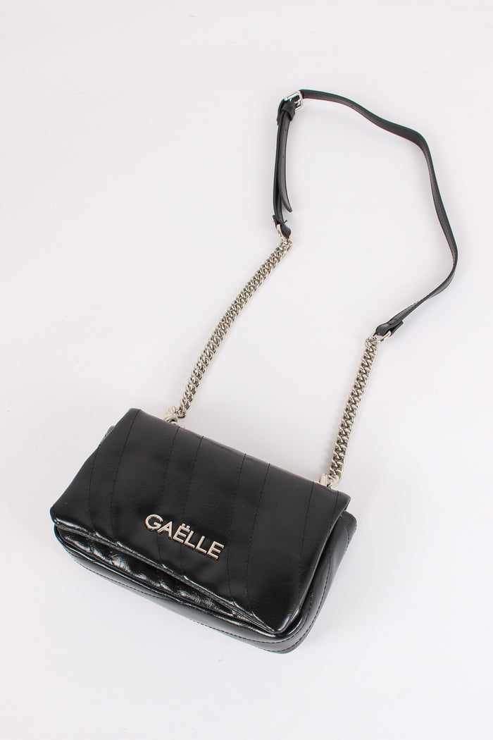 Tracolla Matelasse Vintage Nero-2