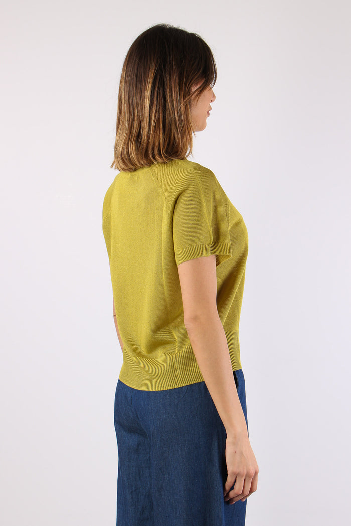 Maglia M/m Filo Cotone Oliva-6