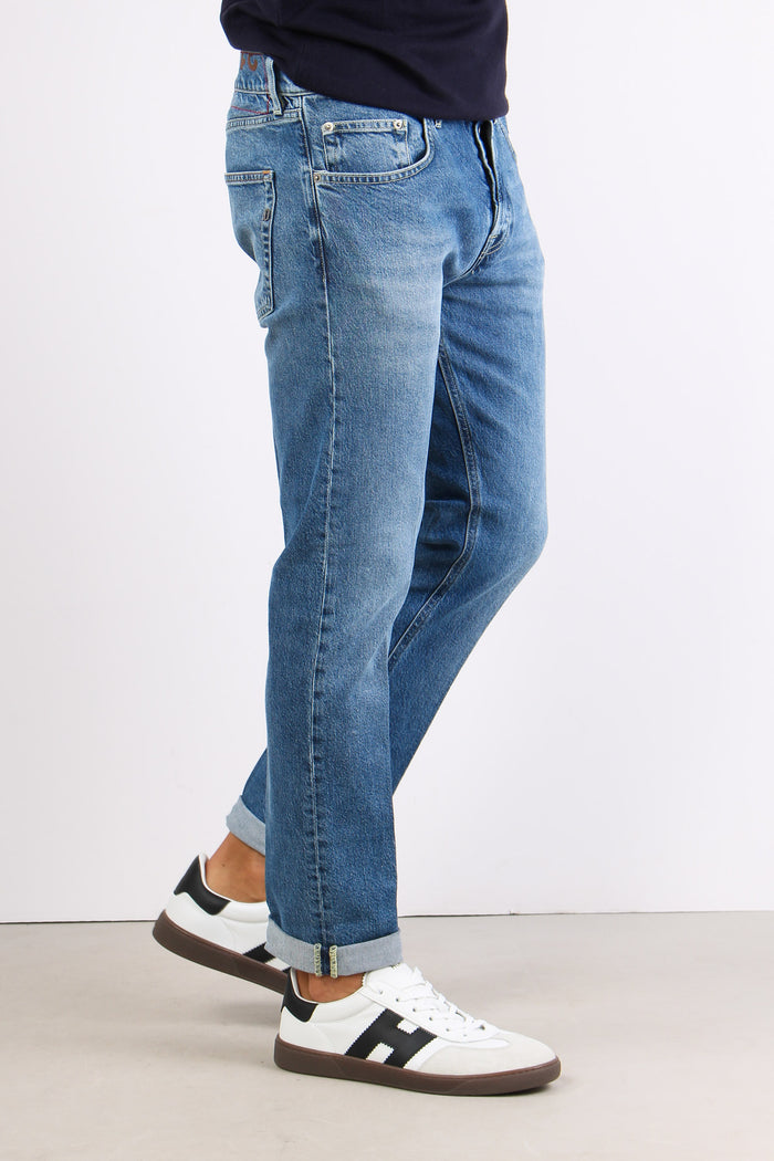 Icon Denim Pulito Denim Chiaro-5