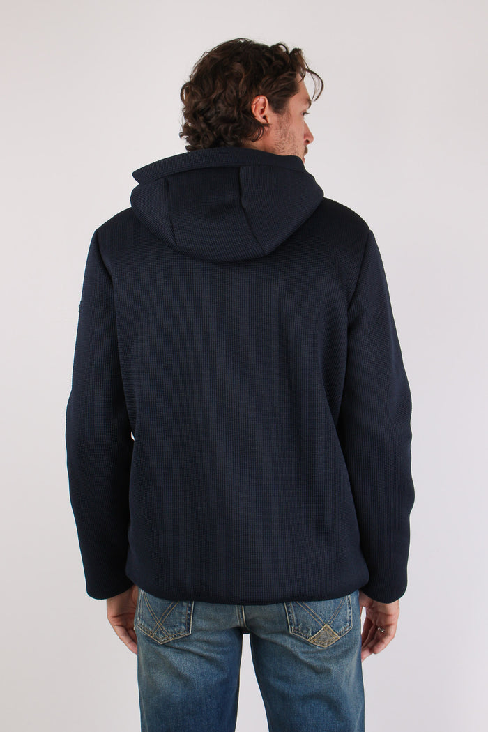 Bomber Cappuccio Navy-6