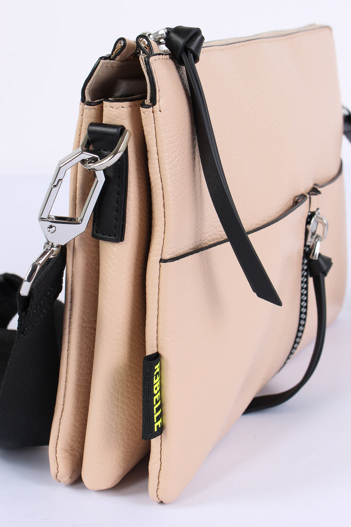 Athena Tracolla 3 Scomparti Blush-7