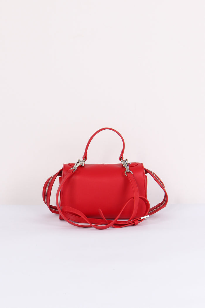 Metis Mini Bag Zip Frontale Blood-3