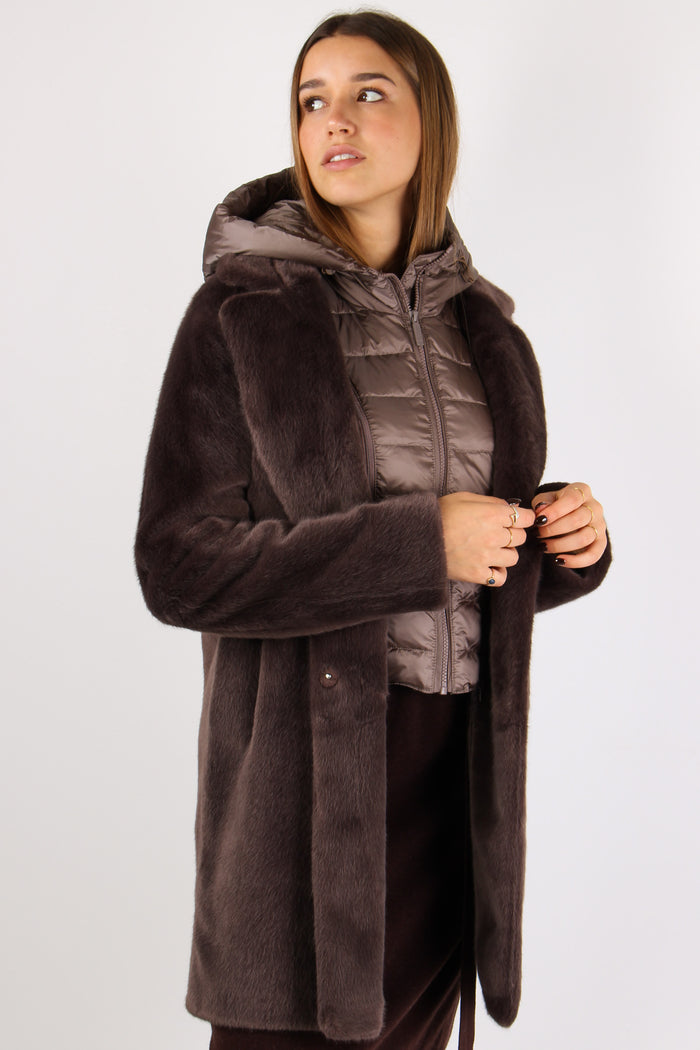 Cappotto Ecopelle Urban Bronze-7