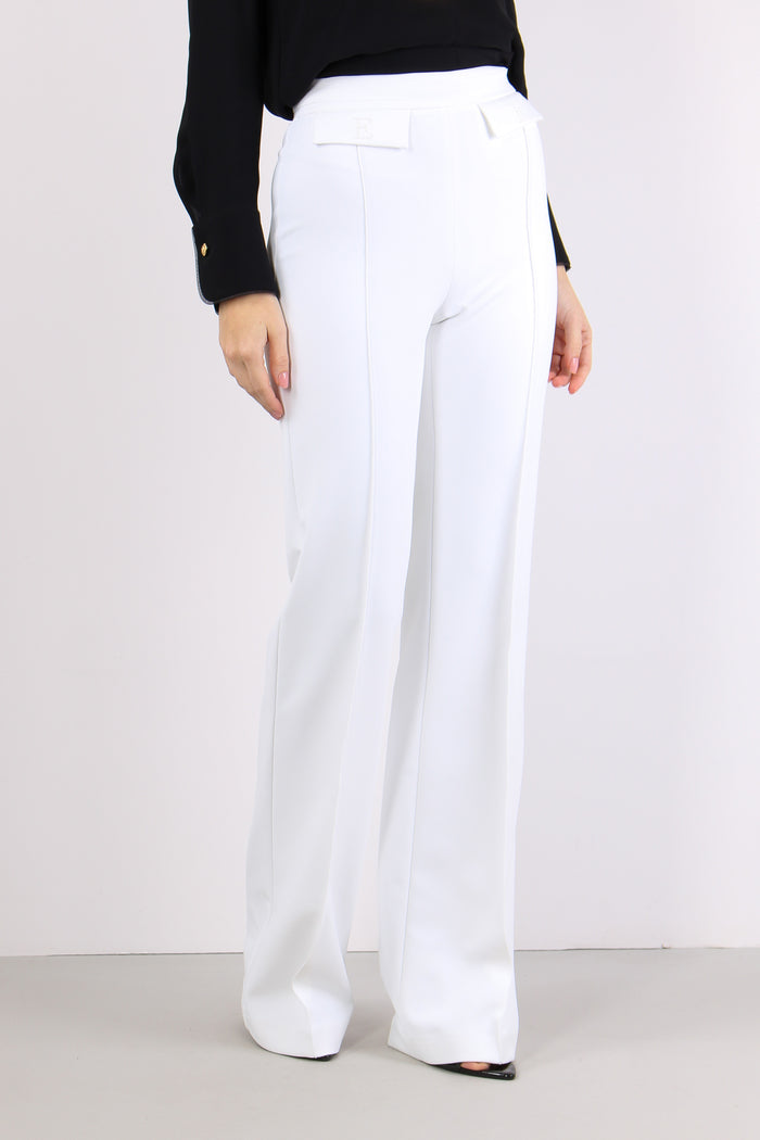 Pantalone Palazzo Essensial Avorio-5
