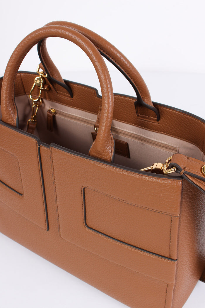 Shopping Logo Tono Su Tono Brown Sugar-4