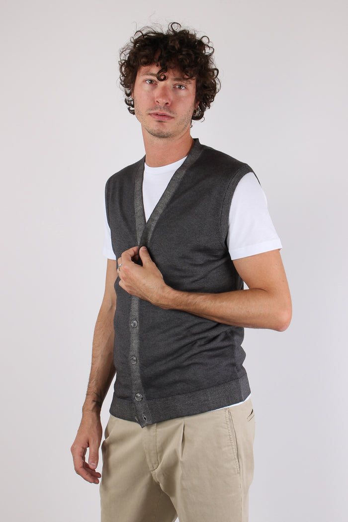 Gilet Vintage Antracite-3