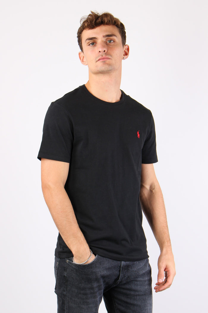 T-shirt Jersey Logo Rl Black-4