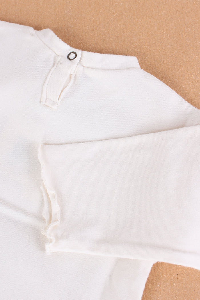 T-shirt Stampa Coniglio Naturale-6