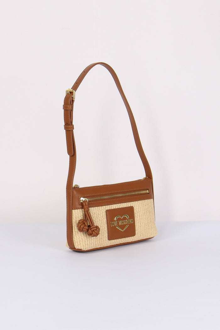 Pochette Mini Paglia Cuoio-8