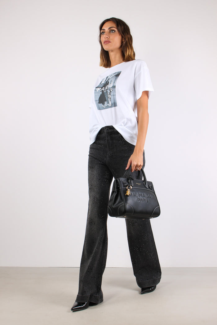 T-shirt Stampa Paris Bianco/paris-3