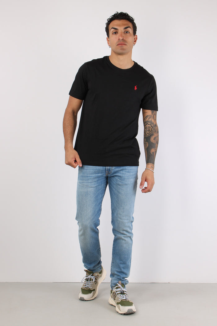 T-shirt Slim Fit Jersey Rl Black-5