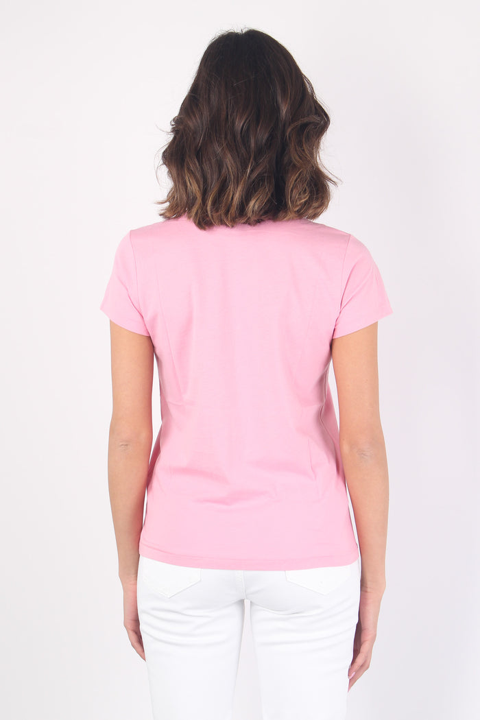 T-shirt Jersey Logo Pink-3