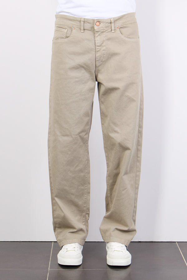 Pantalone 5 Tasche Beige-2