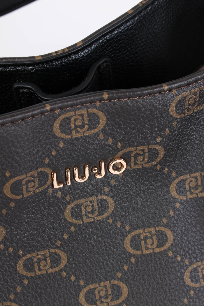 Borsa Tre Scomparti Nero-6