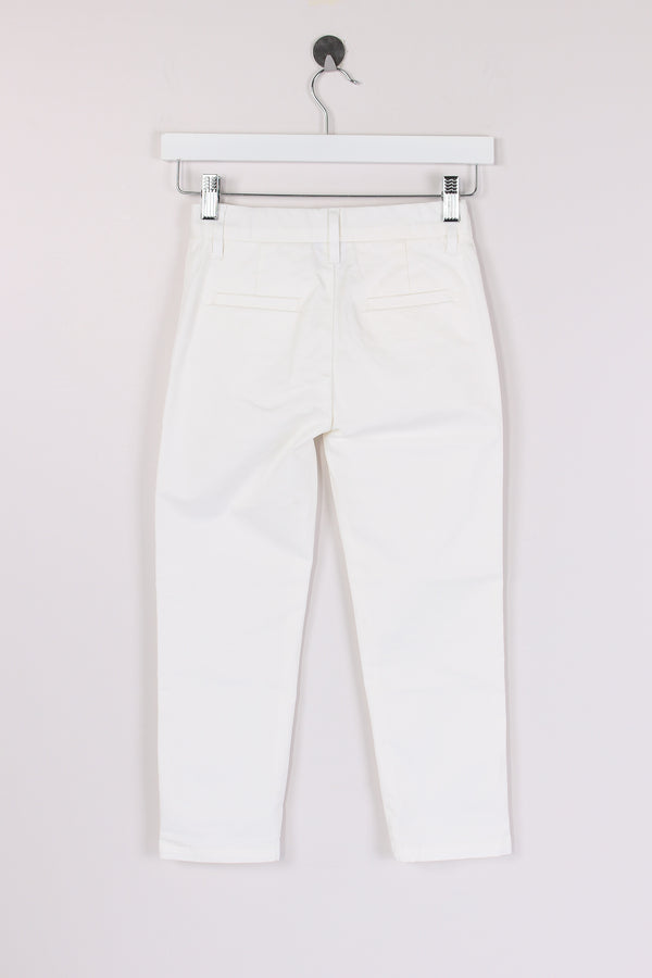 Pantalone Chino Bianco-2