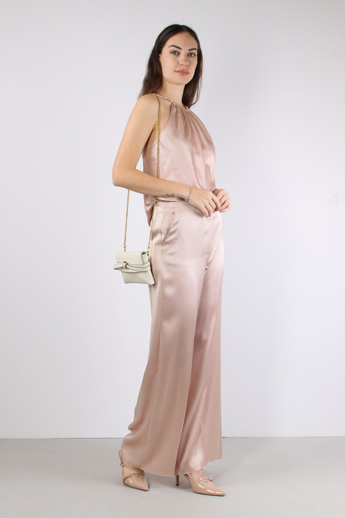 Carota Top Satin Smanicato Rosa Mogano-8