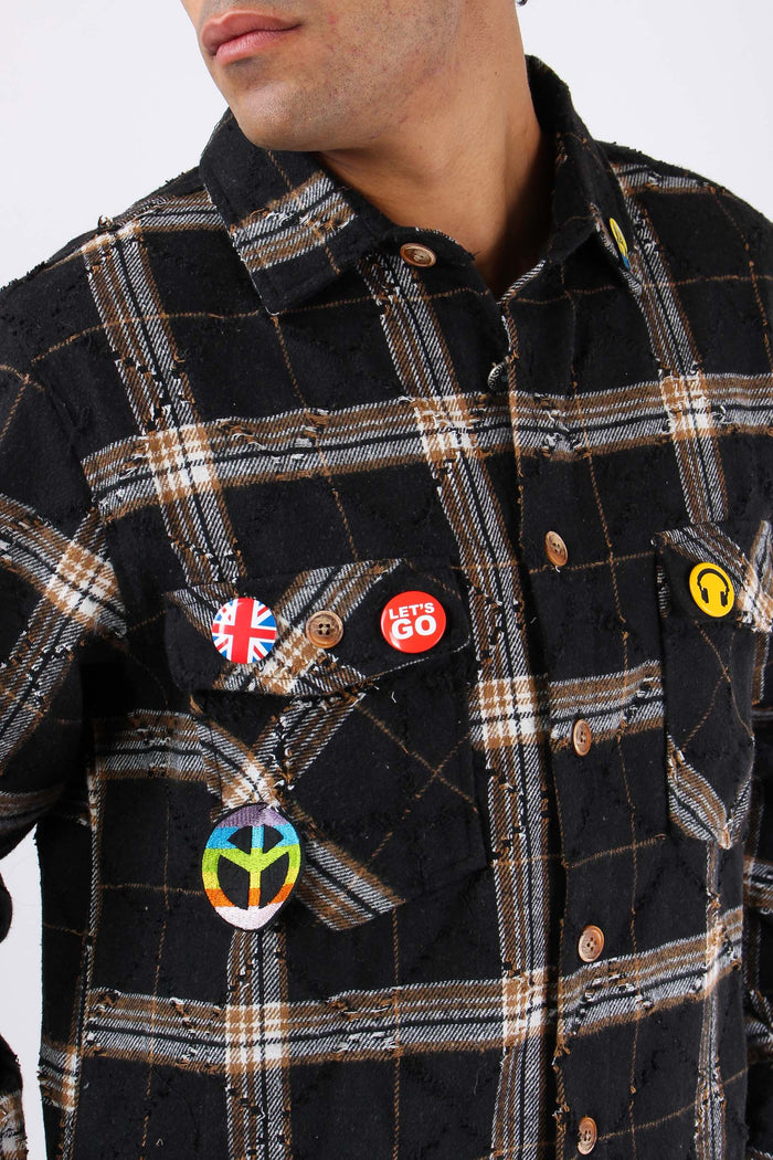 Camicia Fantasia Quadri Fantasia-8