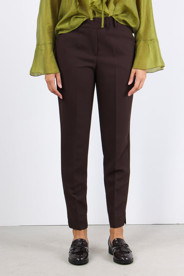 Pantalone Sigaretta Fluido Moro-2