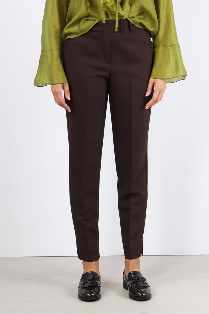 Pantalone Sigaretta Fluido Moro-2