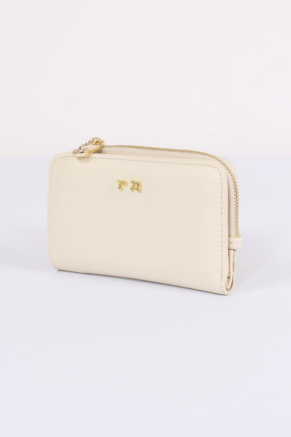 Keira Portafoglio Clip Off White-2