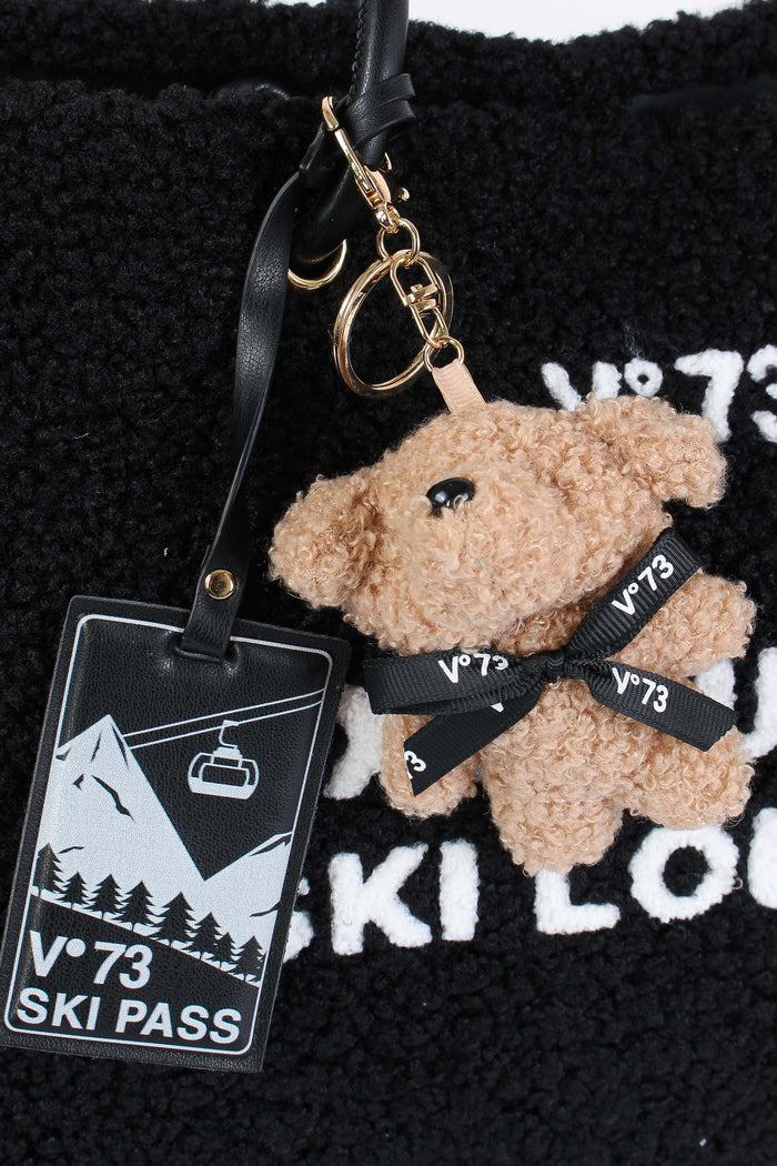 Ski Lounge Shopping Teddy Nero/bianco-5