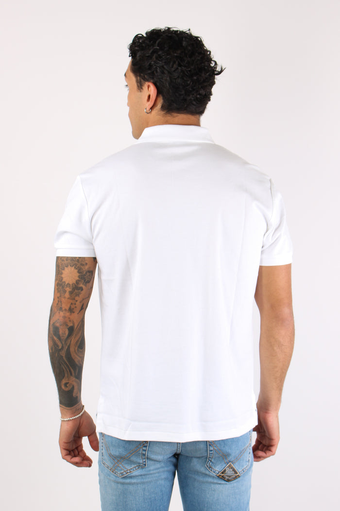 Polo Slim Fit Soft White-4