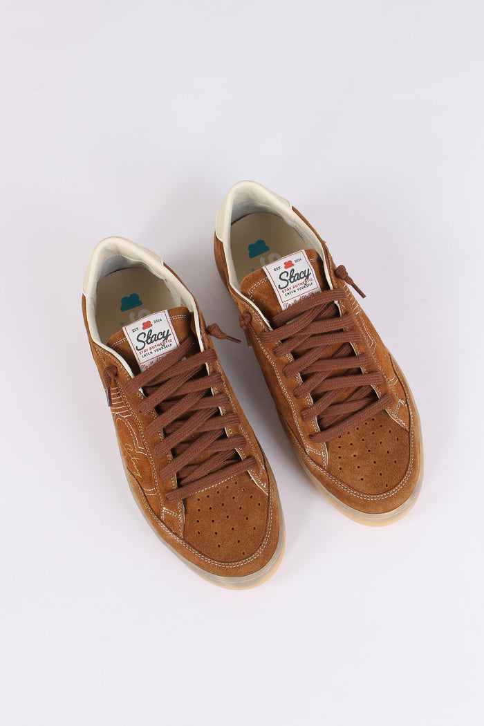 Sneakers Scamosciata Brown-5