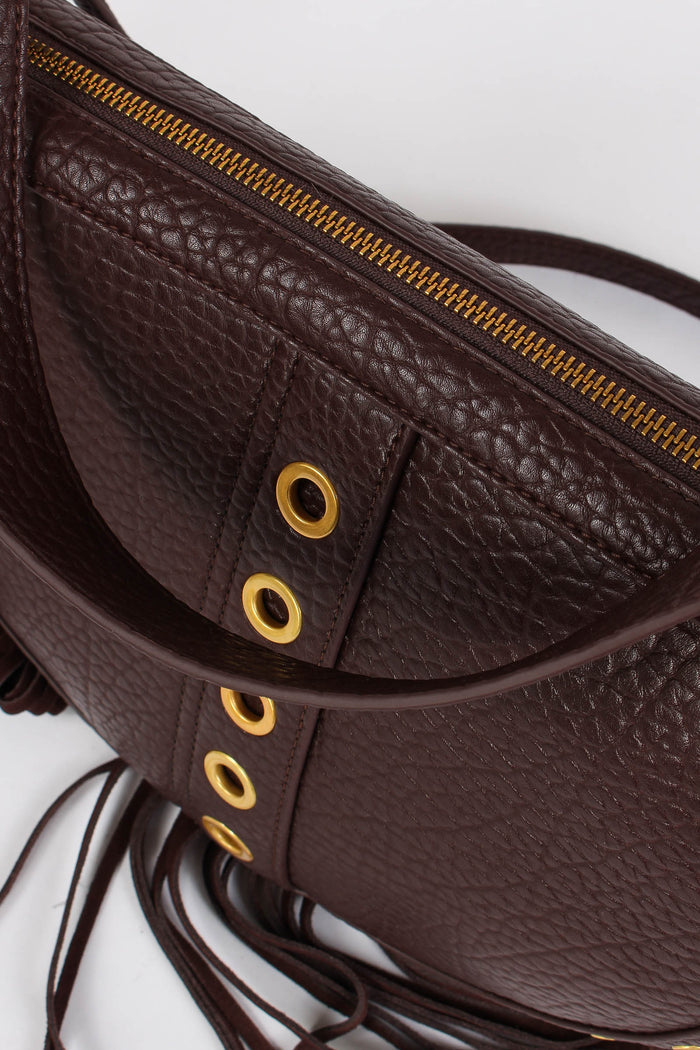 Mezzaluna Frange Brown-7