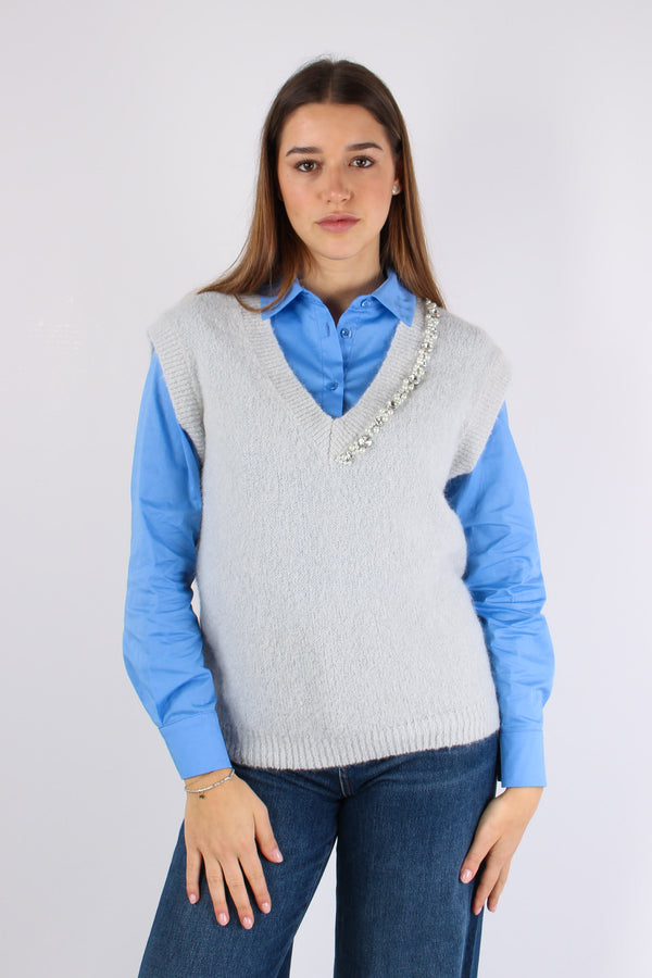 Gilet Profilo Gioiello Misto A Ghiaccio-2