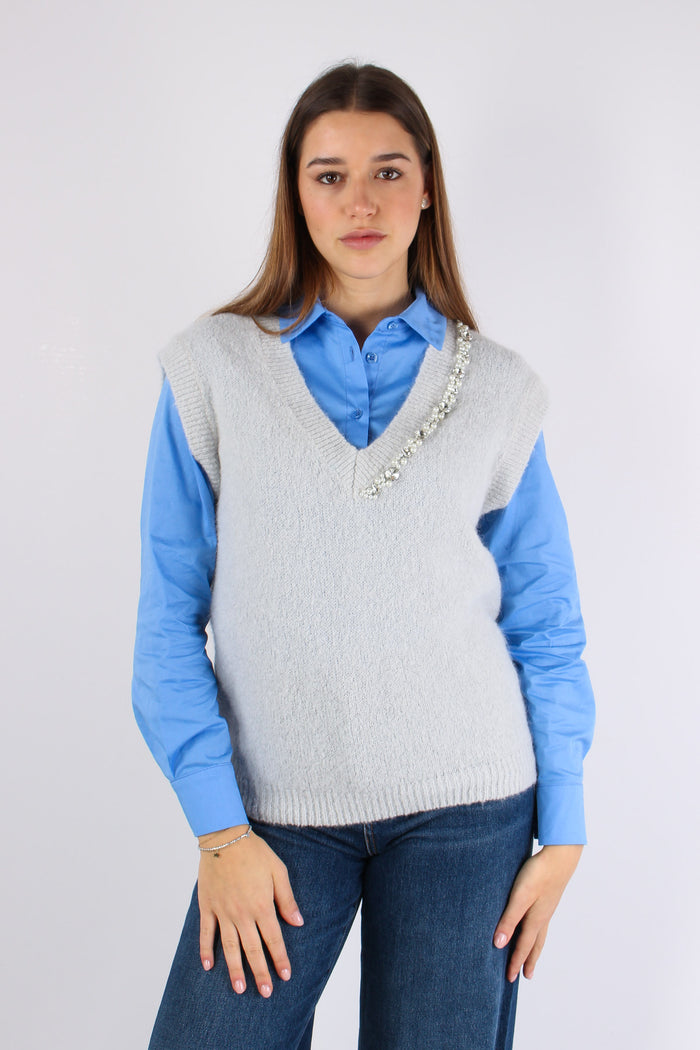 Gilet Profilo Gioiello Misto A Ghiaccio-2