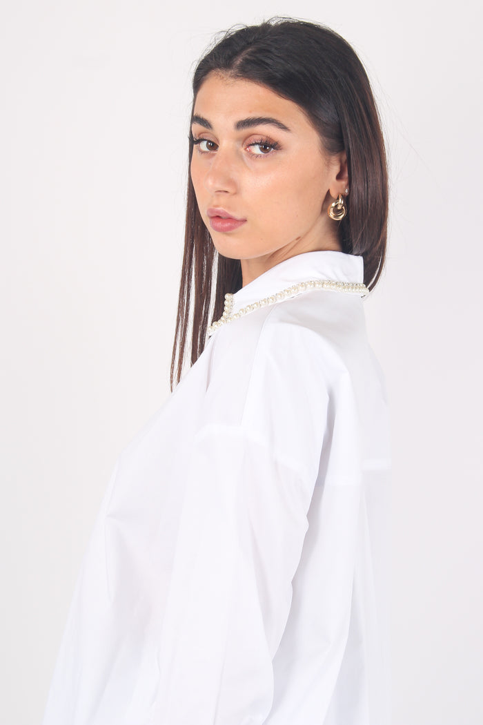 Camicia Perle Colletto Bianco-9