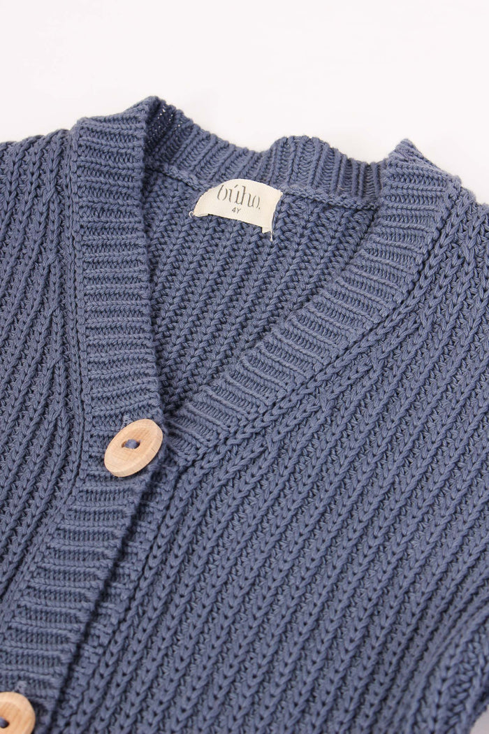 Cardigan Costa Blue Stone-4