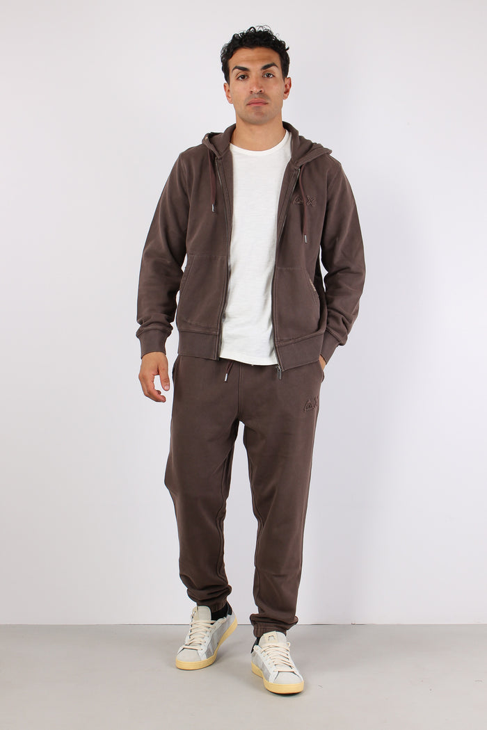 Pantalone Felpa Delavee Marrone