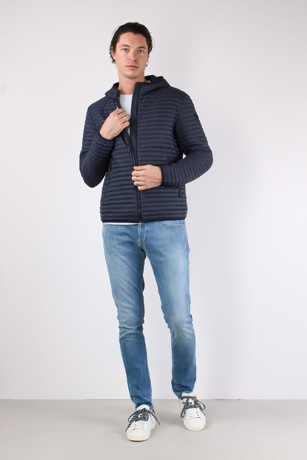 Piumino Cappuccio 100 Grammi Navy