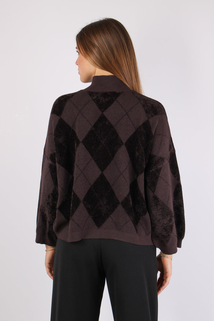 Collo Alto Rombi Ciniglia Inta Moro-4