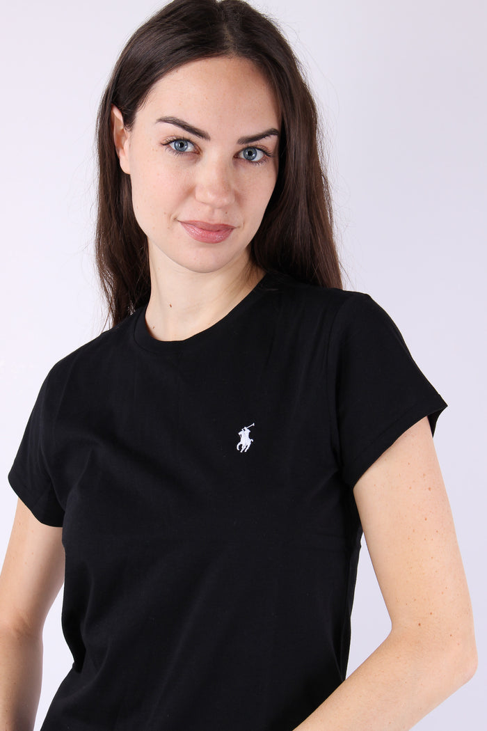 T-shirt Manica Corta Basica Polo Black-7