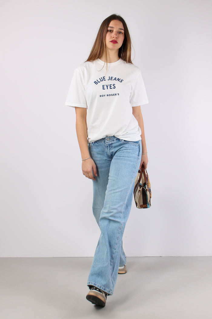 Denim Vita Bassa Denim Chiaro-5