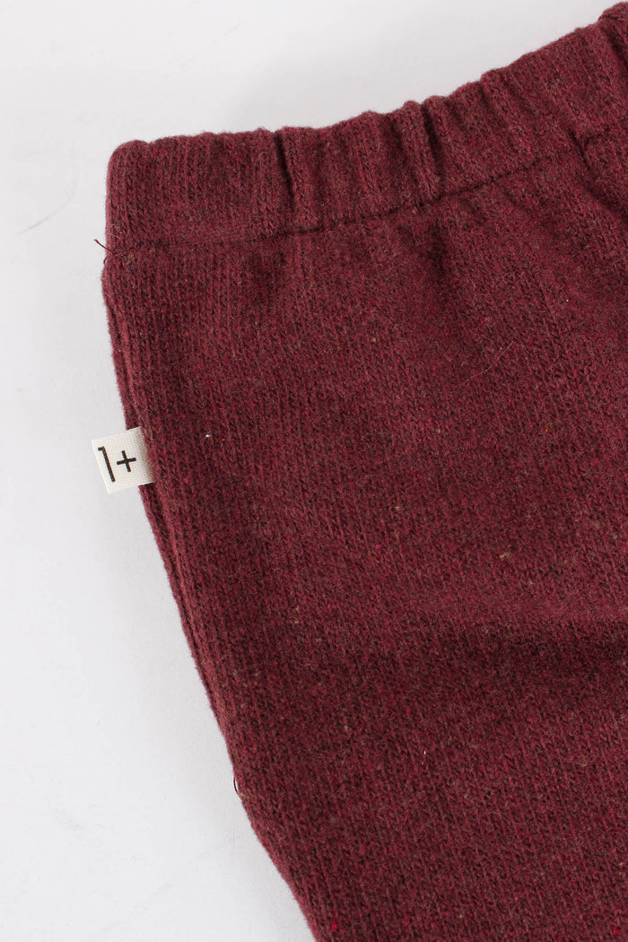 Pantalone Caldo Cotone Melanzana-5