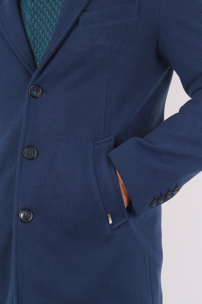 Cappotto Monopetto Navy-7