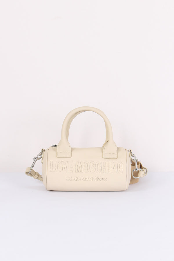 Bauletto Lettering Avorio