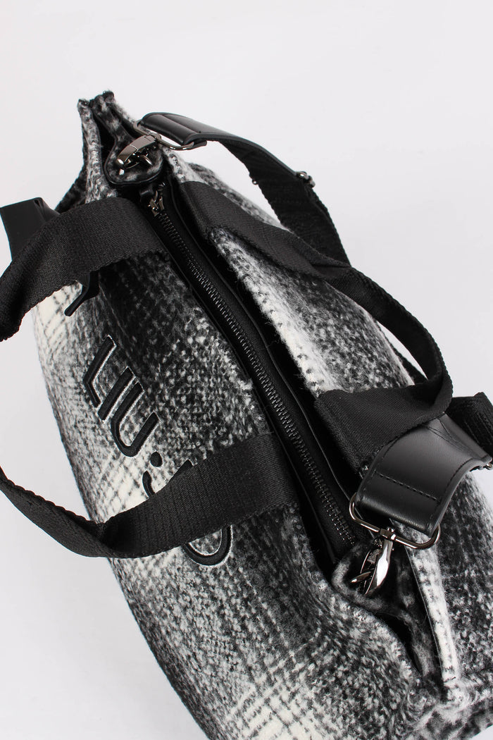 Borsa L Tote Fantasia Check-4