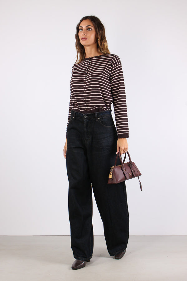 Zefiro Slouhy Denim Denim