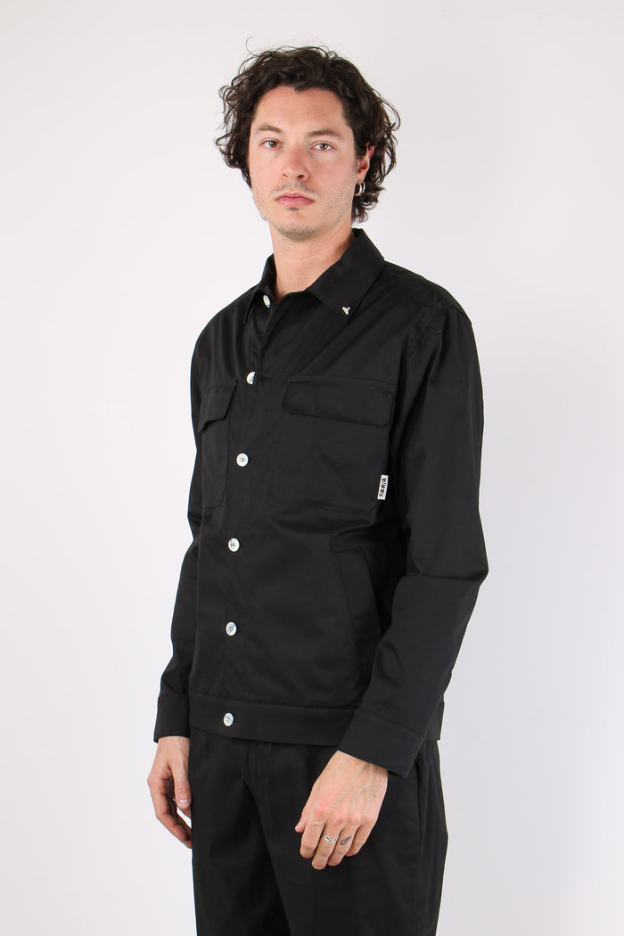 Giacca Cotone Nero-3