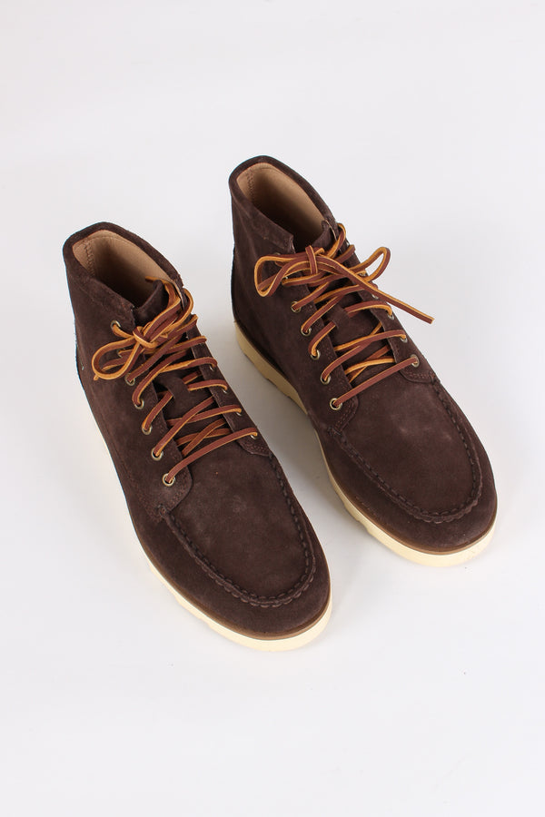 Stivaletto Camoscio Allacciato Dk Brown-2