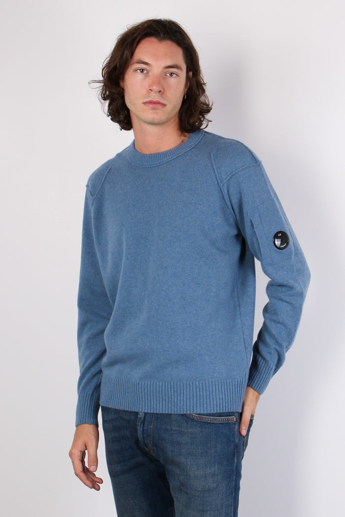 Maglia Girocollo Lambswool Flint Stone-2