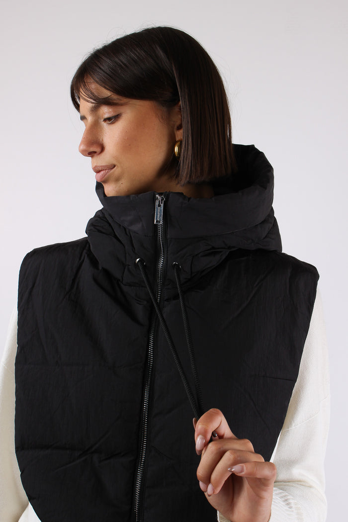 Piumino Pettorina Black-7