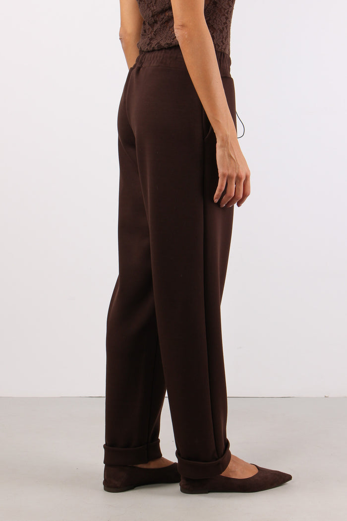 Pantalone Modal Risvolto Fondo Moro-6