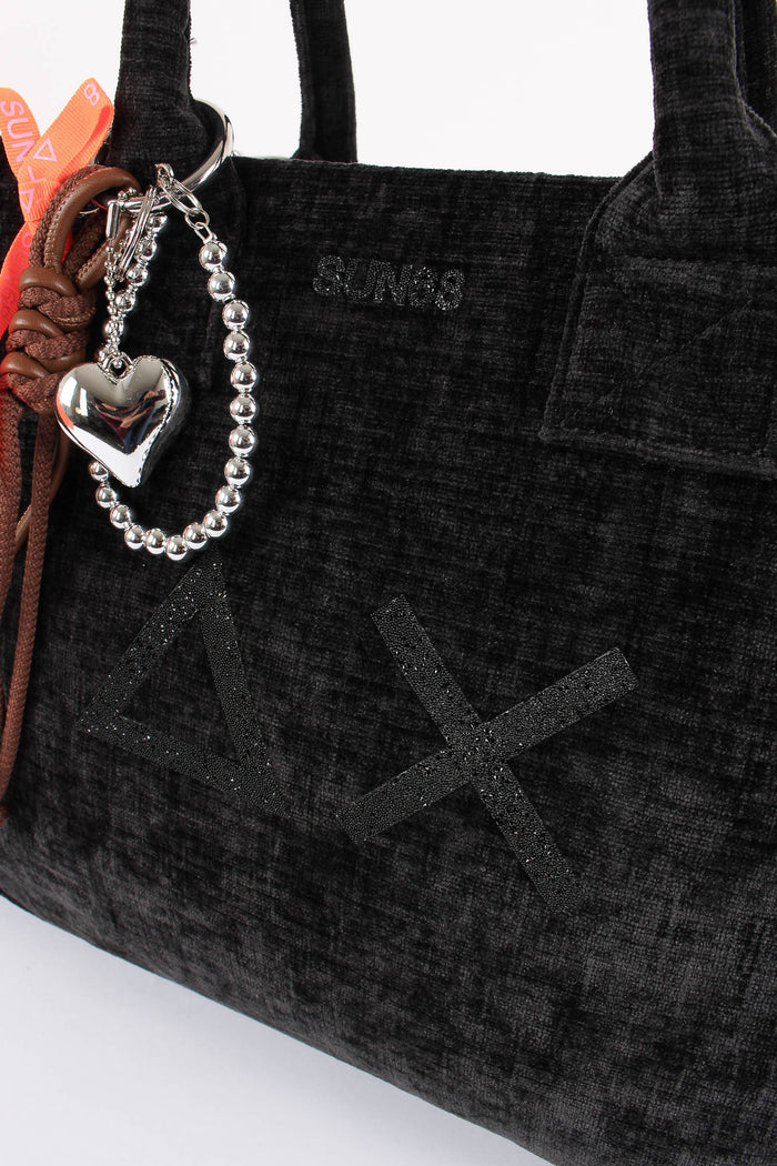 Mini Bag Velluto Nero-4