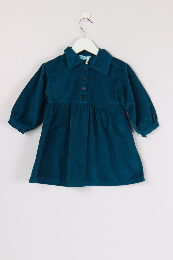 Abito Velluto Stretch 124winter Turq